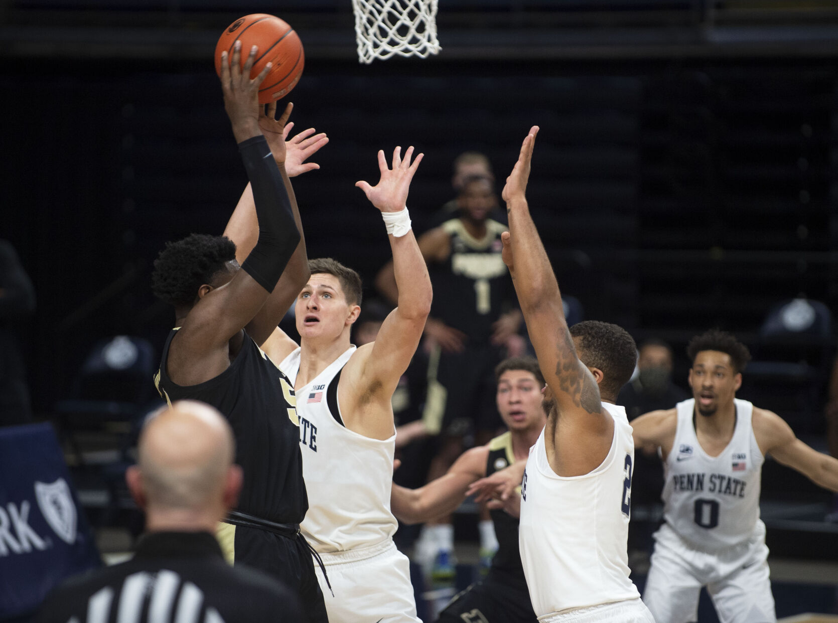 Penn State Men's Basketball vs Purdue, Harrar (21)